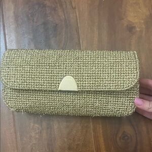 VTG Gold Clutch Bag